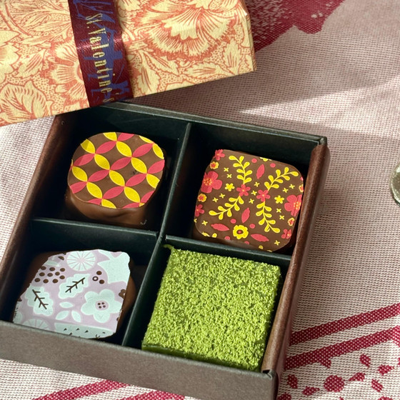 抹茶、マンゴー、フランボワーズの3種