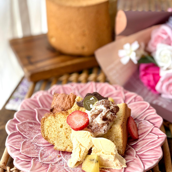 自家製キャラメルアイスクリームとティラミスクリーム✨