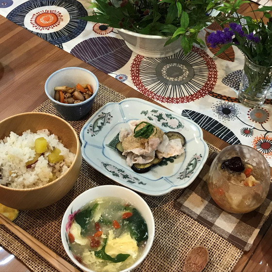 家庭の薬膳料理の会・9月