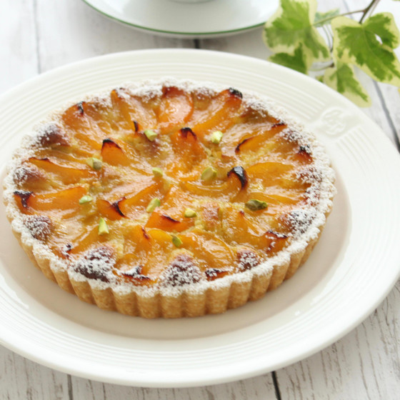 あんずの季節に作る♪ タルト・オ・アブリコ tarte aux abricots