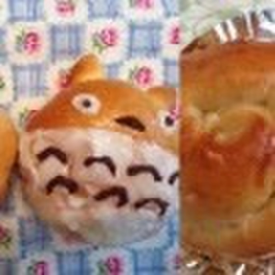夏休み親子レッスン キャラクターパン&かたつむりパン