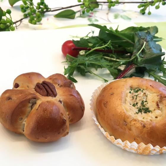 手ごねレッスン ナッツパン&ツナマヨ