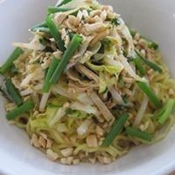 油そばと簡単中華