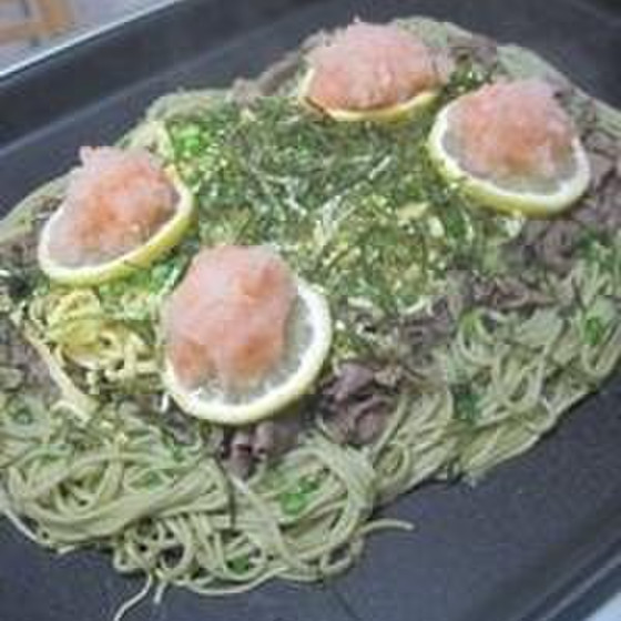 瓦そばと山口の郷土料理