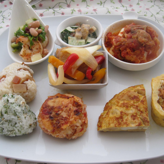 作り置きで朝ごはん