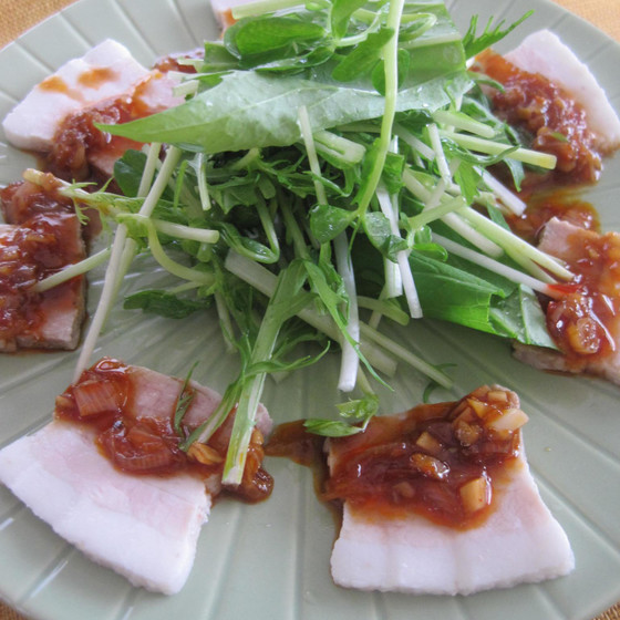 秋野菜たっぷりの中華