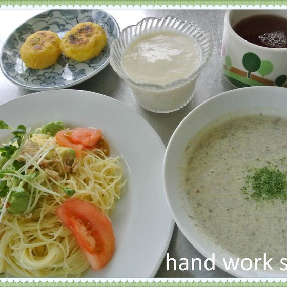 旬の素材を使った、カフェクッキング