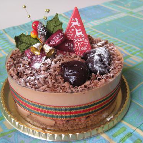 12月のお菓子は、クリスマスケーキ♪