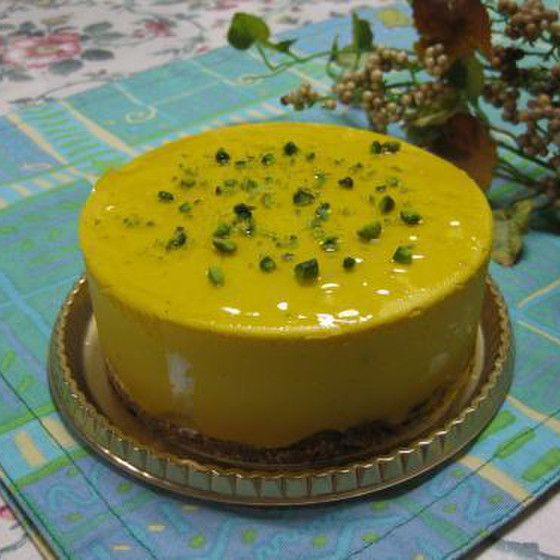簡単で美味しいカボチャのレアチーズケーキ♪
