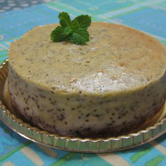 桃とアールグレイのニューヨークチーズケーキを作ります