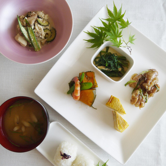 基本の和食プレート７品