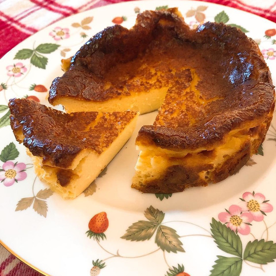 バスク風チーズケーキ