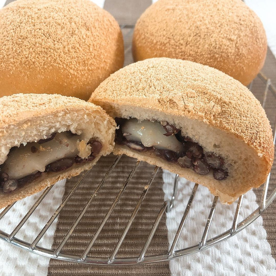 白玉入りきな粉あんぱん