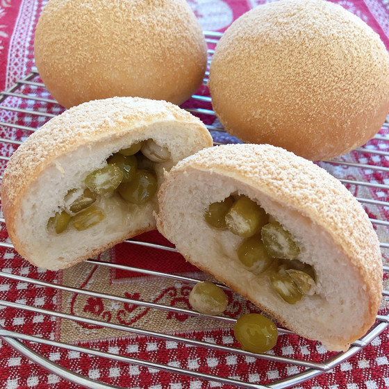 うぐいす豆パン