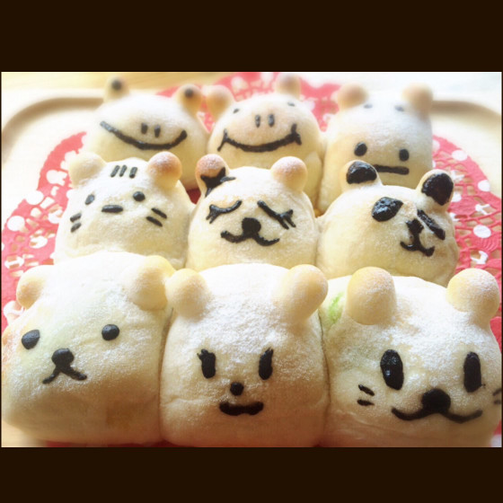動物ちぎりパン【親子レッスン】