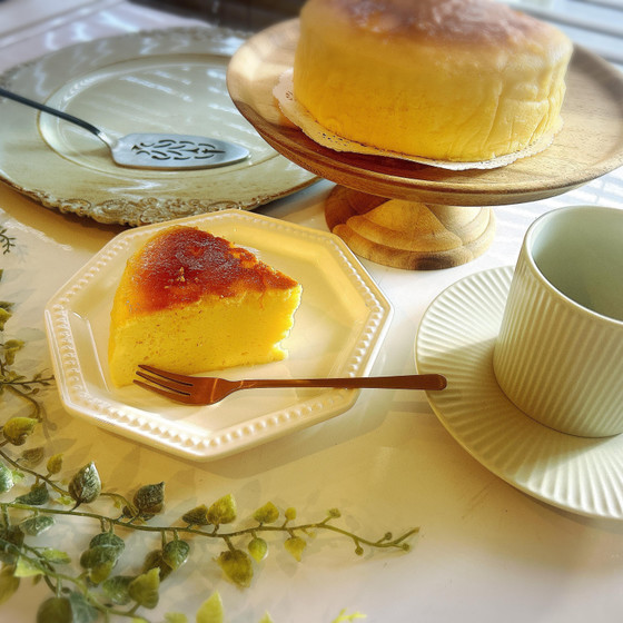 米粉スフレチーズケーキ