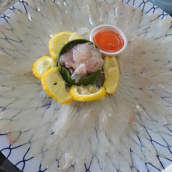 魚さばき　「中級カワハギ」