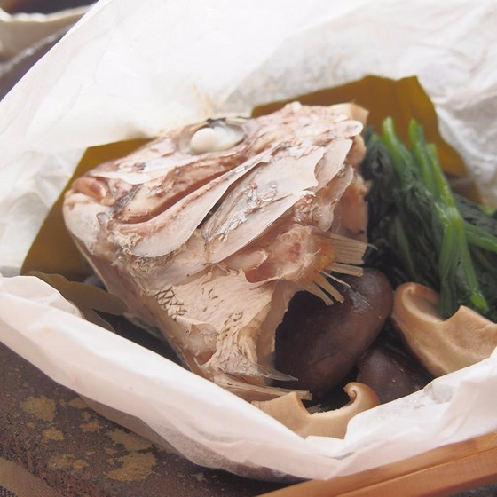 「鯛めし・骨蒸し」　