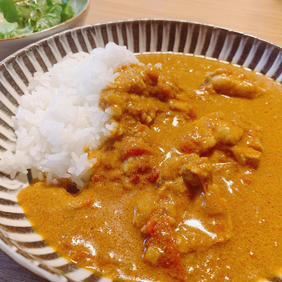ルーを使わない　スパイスカレー