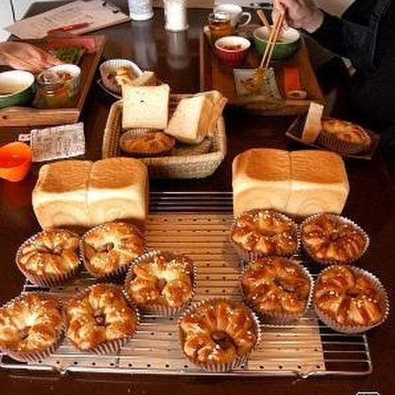 食ぱん・ナッツのリングぱん(ドライイースト)