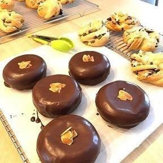 かのこ豆のミルクぱん・ほろ苦チョコレートぱん(ドライイースト