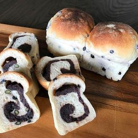 黒千石のあん食ぱん(ホシノ天然酵母)