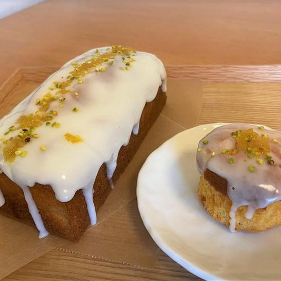 レモンとハチミツのケーキ