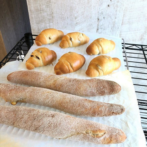 レーズンロールぱん・くるみスティック(ドライイースト)