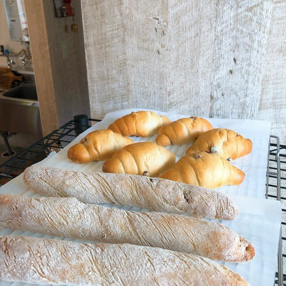 レーズンロールぱん・全粒くるみスティック(ドライイースト)