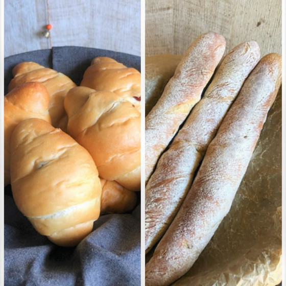 レーズンロールぱん・全粒くるみスティック()