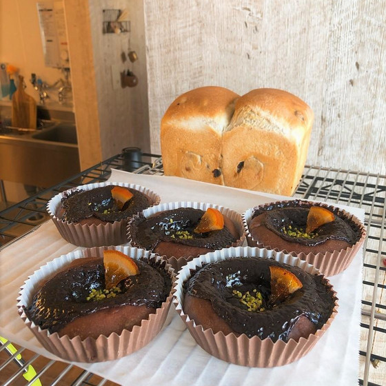 レーズン食ぱん・ショコラぱん(ホシノ天然酵母)