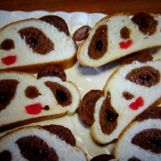 どこから切ってもパンダパン