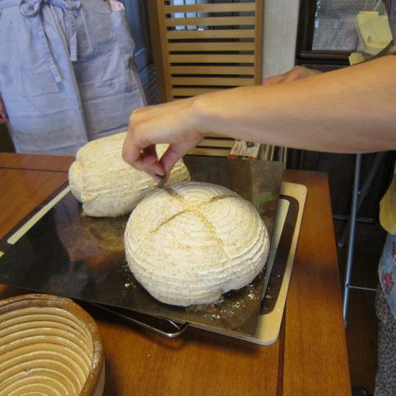 基本的なパンを習うクラスです、初心者も可
