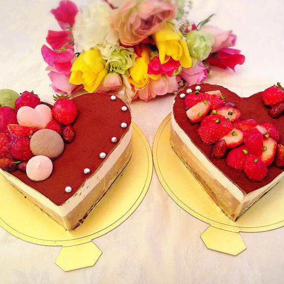 バレンタイン　チョコレートムース