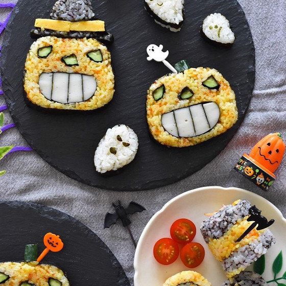 ハロウィン🎃創作巻き寿司レッスン☺︎