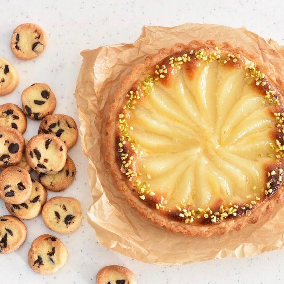 洋なしのタルト🍰バレンタインLABO💝