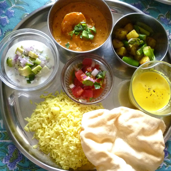 海老クリームカレー・北インド風