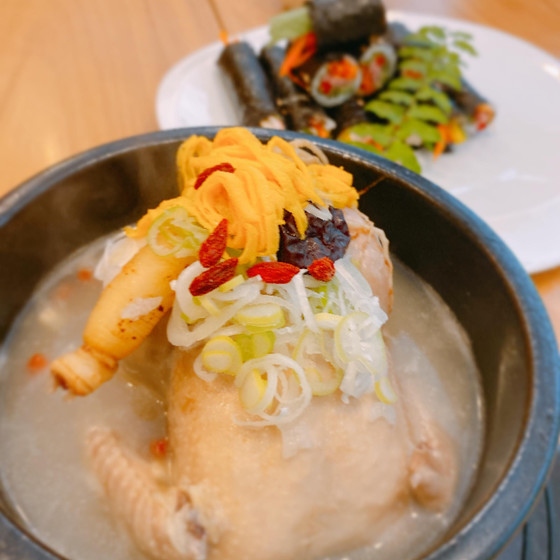 参鶏湯レッスン