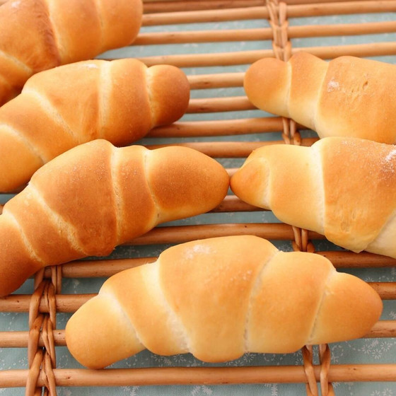米粉を使った塩パン