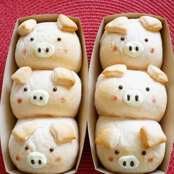 3匹のこぶたパン