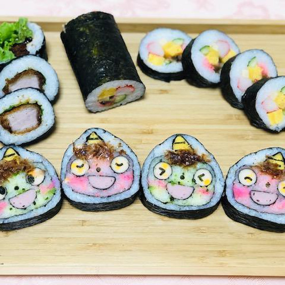 【オンライン】節分レッスン！鬼の巻き寿司づくり