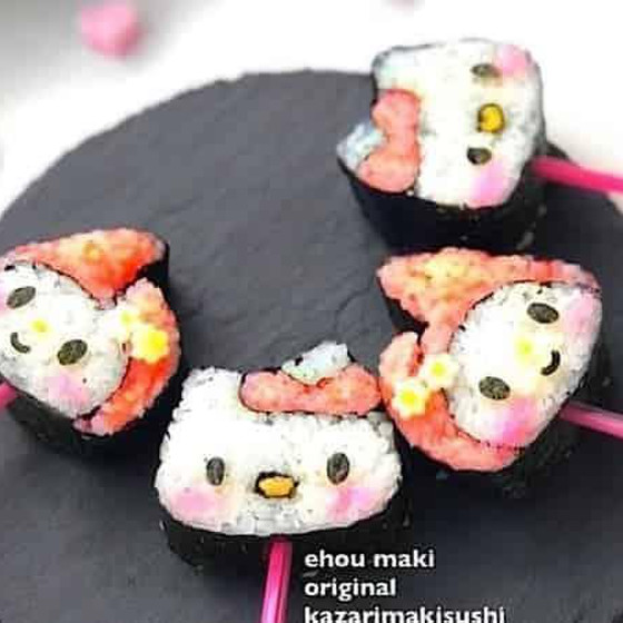 簡単・手軽に作れる！可愛い♡キャラクターの巻寿司づくり