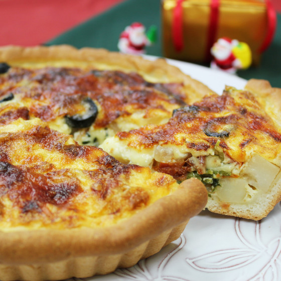 クリスマス　キッシュ