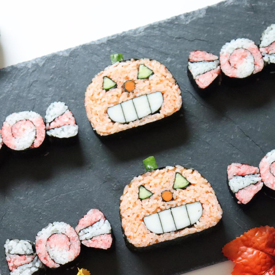 飾り巻き寿司レッスン「ハローウィン」