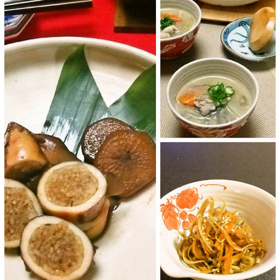 おさらいレッスン☆一人一杯イカを捌いて『イカ飯』に挑戦！