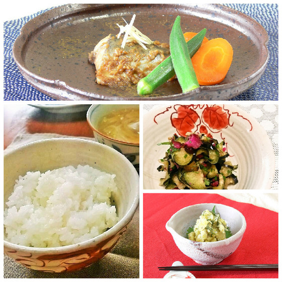 【Bメニュー】和食の基礎レッスン。魚の味噌煮、和風ポテサラも