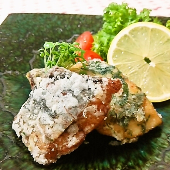 【Ｂメニュー】カリッふわッ♪鰆の香り竜田揚げと春野菜の白和え
