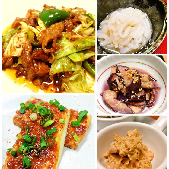 【Ｂ】ごはんがススム！回鍋肉＆ごはんのお供数品