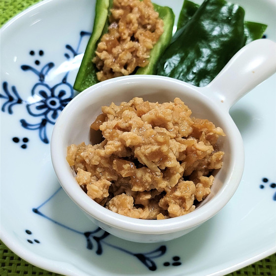 生姜の醤油漬けのアレンジ料理