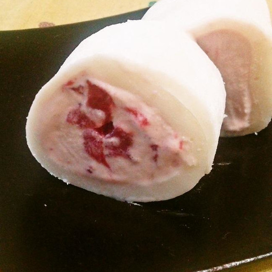 余ったお餅でつくるアイス大福。作り置きできます！